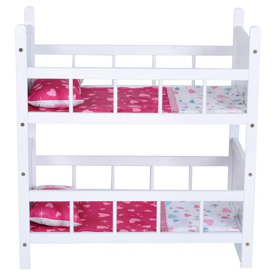 Knorrtoys Puppen-Etagenbett My little Princess - Weiß