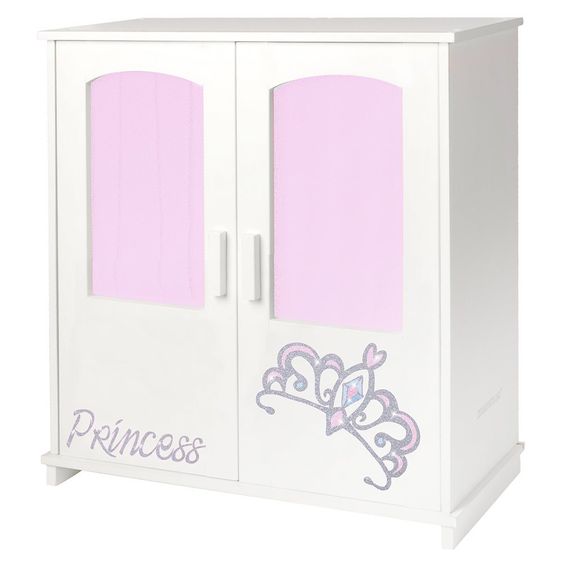 Knorrtoys Puppen-Schrank - Diadem - Weiß