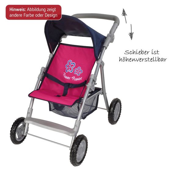Knorrtoys Puppenbuggy Liba My little Princess - Blau Rosa