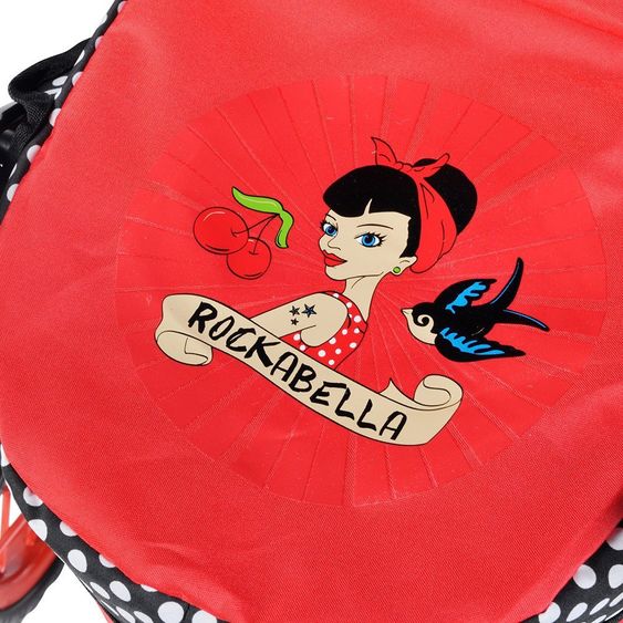 Knorrtoys Puppenwagen One Rockabella - Rot Schwarz