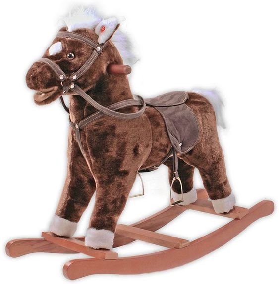 Knorrtoys Schaukelpferd Browny