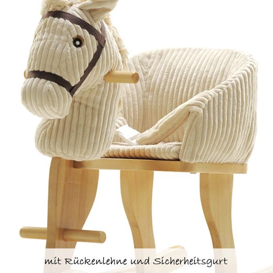 Knorrtoys Schaukelpferd Sandy