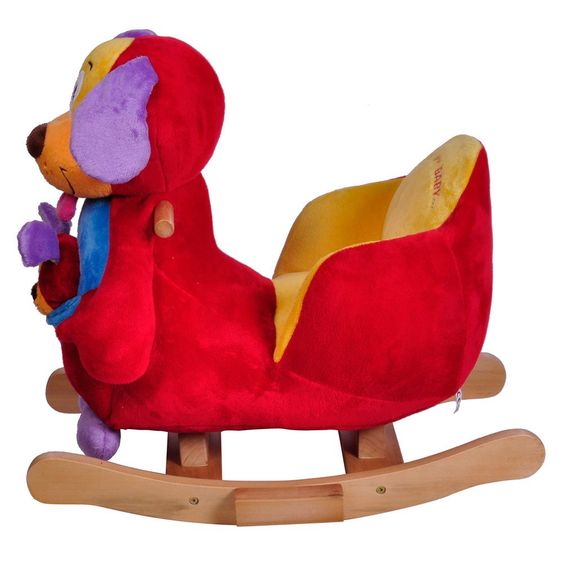 Knorrtoys Schaukeltier Hund Tim mit Handpuppe