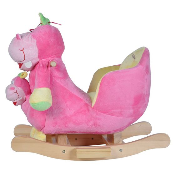 Knorrtoys Schaukeltier Nilpferd Doris mit Handpuppe