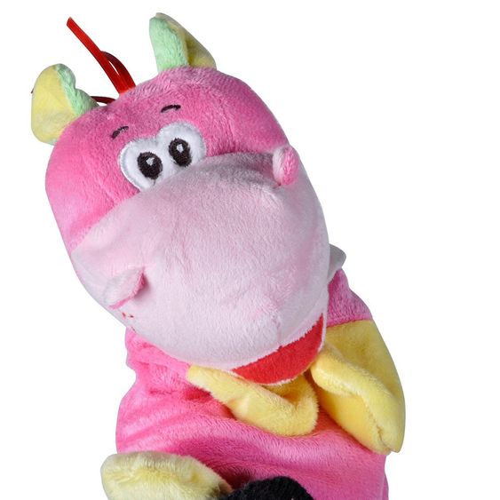 Knorrtoys Schaukeltier Nilpferd Doris mit Handpuppe