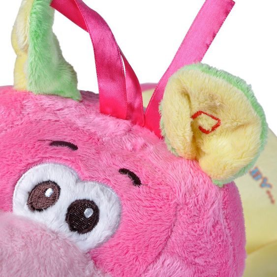 Knorrtoys Schaukeltier Nilpferd Doris mit Handpuppe