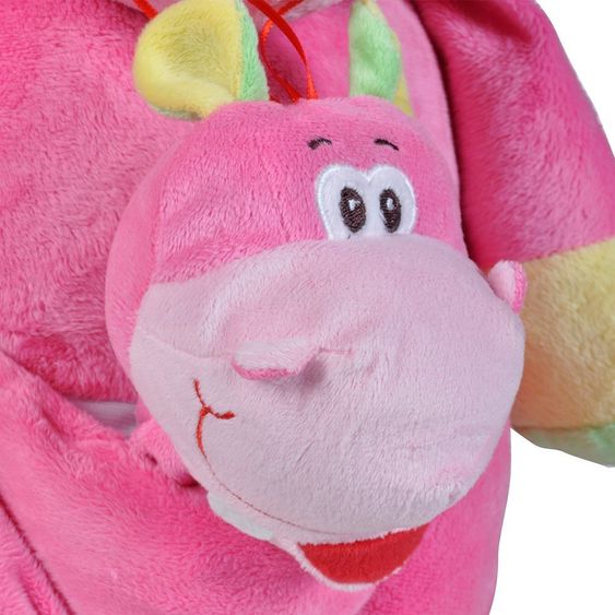 Knorrtoys Schaukeltier Nilpferd Doris mit Handpuppe