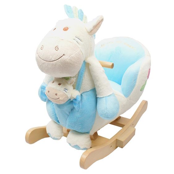 Knorrtoys Schaukeltier Pony Mika mit Handpuppe