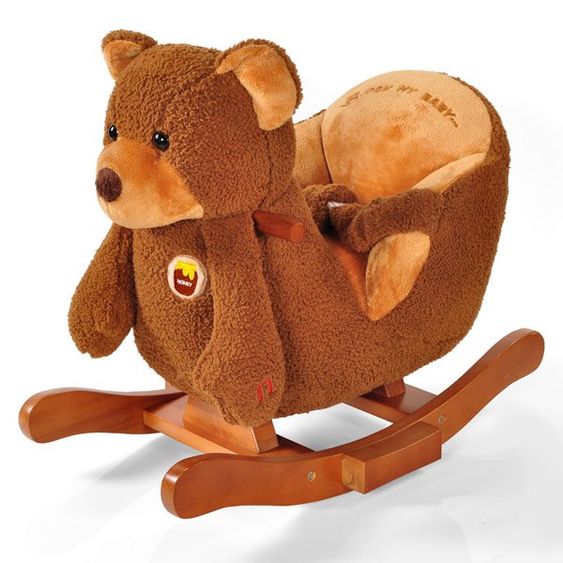 Knorrtoys Schaukeltier Teddy mit Sound