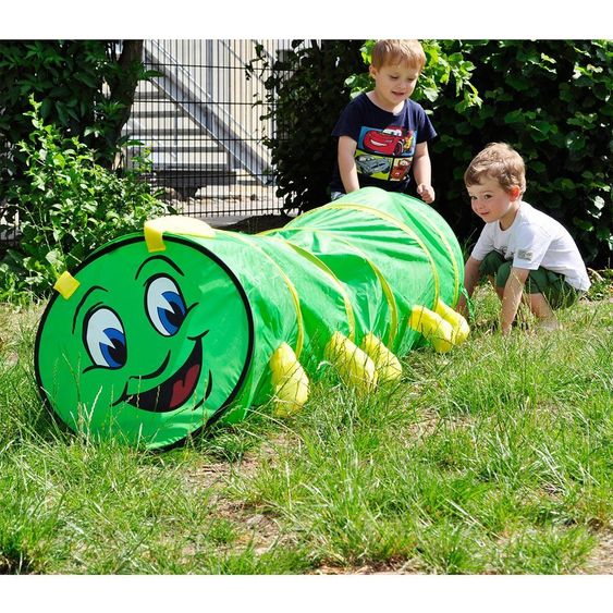 Knorrtoys Spieltunnel Raupe Hugo 180 cm