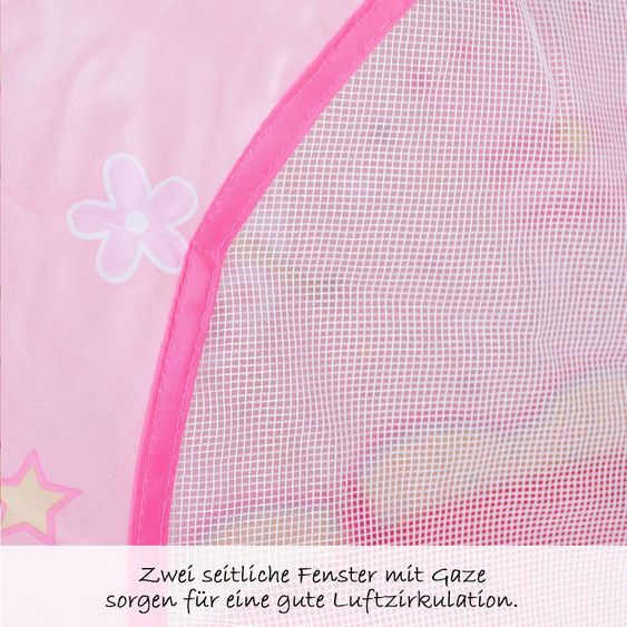 Knorrtoys Play tent My Little Princess - Yellow Pink