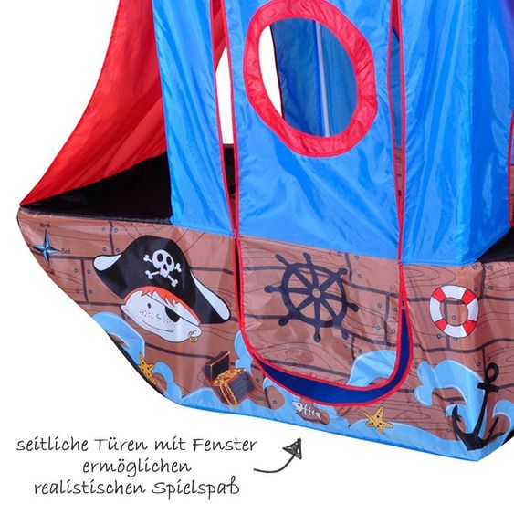 Knorrtoys Spielzelt Piratenschiff