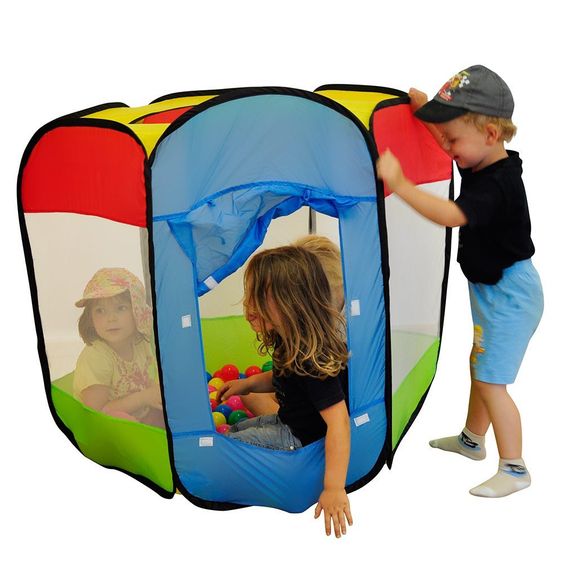Knorrtoys Spielzelt Pop-Up Bendix + 100 Bälle