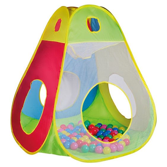 Knorrtoys Spielzelt Pop-Up Brody + 100 Bälle