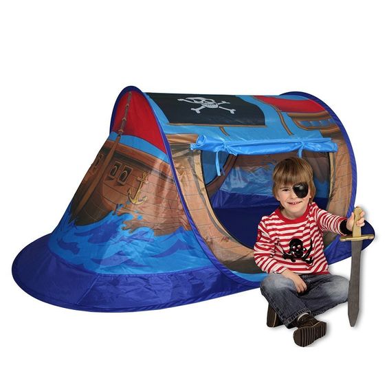 Knorrtoys Spielzelt Pop-Up Piratenboot