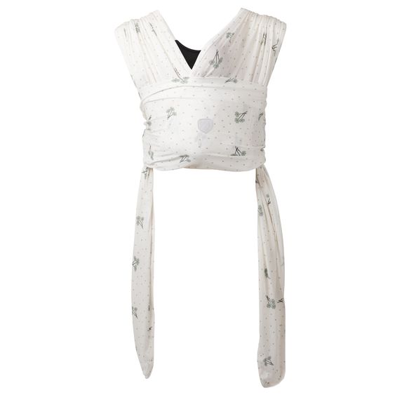 Koala Babycare Écharpe De Portage Bébé Cuddle Band 2 Modal Dès La Naissance De 2 À 9 Kg - Respirant - Blossom Blanc