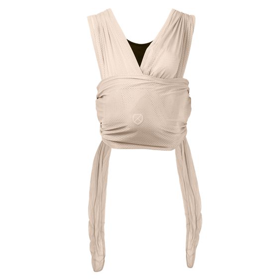 Koala Babycare Écharpe De Portage Bébé Cuddle Breeze Écharpe De Portage Dès La Naissance De 2 À 9 Kg - Tissu Mesh Respirant - Beige