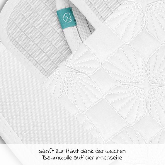 Koala Babycare Bande Ventrale & Ceinture De Maintien Belly Soutien Pendant La Grossesse - Broderie Blanche