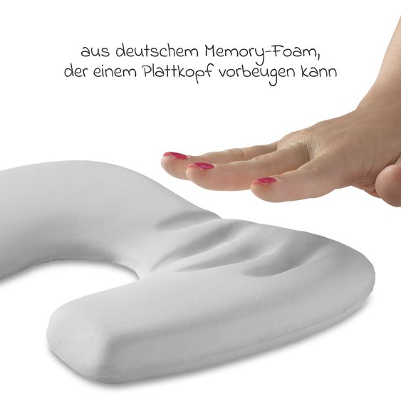 Koala Babycare Coussin D'Allaitement Et Bébé Perfect Head Air L’Idéal Soutien Pendant L’Allaitement - Blanc