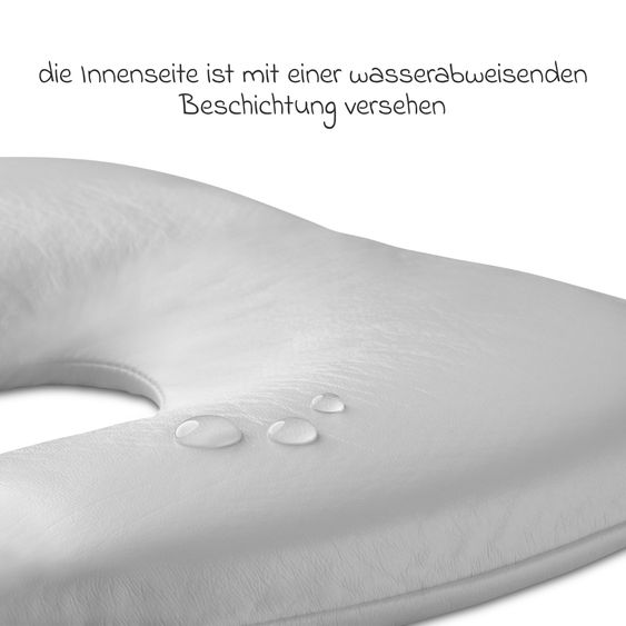 Koala Babycare Coussin D'Allaitement Et Bébé Perfect Head Air L’Idéal Soutien Pendant L’Allaitement - Blanc