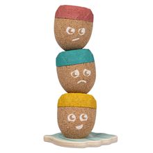 Magical Mood Acorns cork stacking toy - 4 pieces