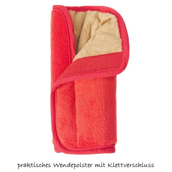 KP Family Gurtpolster Soft - 2er Pack - Hellbraun