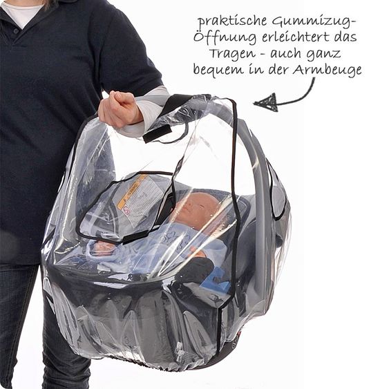 KP Family Regenschutz Komfort für Babyschale