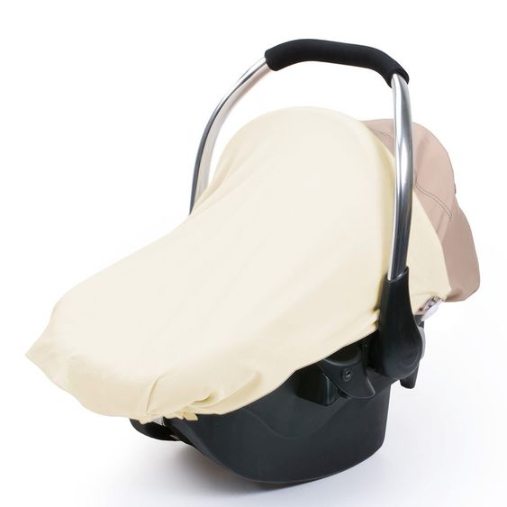 KP Family Schlummertuch mit Plastikclips & Klettbändern - Elfenbein