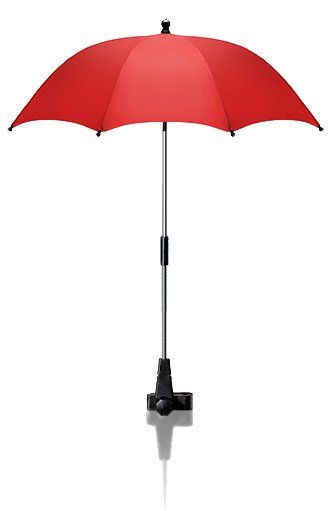 KP Family Sonnenschirm Basic für Kinderwagen - Rot