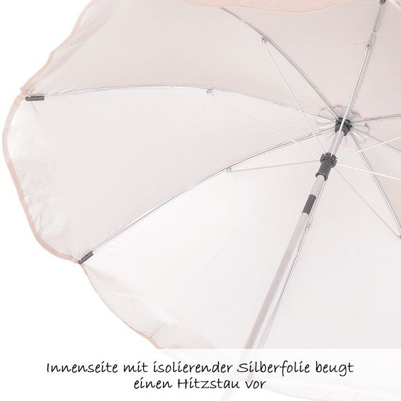 KP Family Sonnenschirm für Kinderwagen - Beige