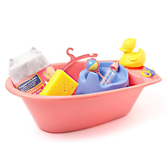 KP Family Toys Vasca da bagno per bambole con accessori da 40 cm - vari modelli