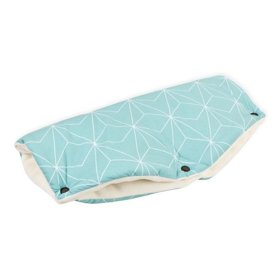 Kraftkids Handwärmer / Handmuff für Kinderwagen & Buggy - Diamante - Mint