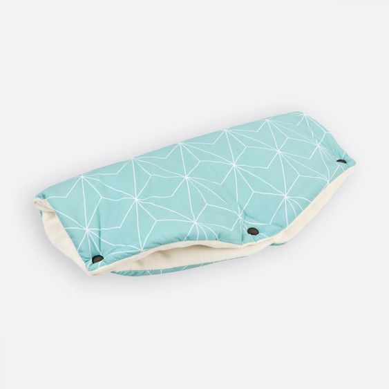 Kraftkids Handwärmer / Handmuff für Kinderwagen & Buggy - Diamante - Mint