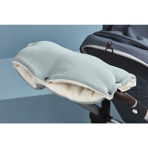 Kraftkids Handwärmer / Handmuff für Kinderwagen & Buggy - Mint