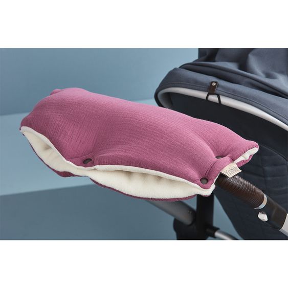 Kraftkids Handwärmer / Handmuff für Kinderwagen & Buggy - Purpur