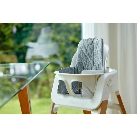 Kraftkids Cuscino / Riduttore di seduta - con contorno a diamante - Grigio