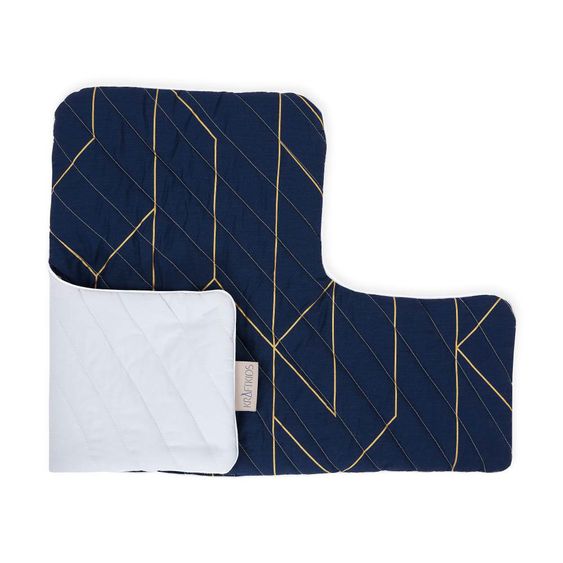 Kraftkids Seat cushion / seat reducer - with gold lines - dark blue