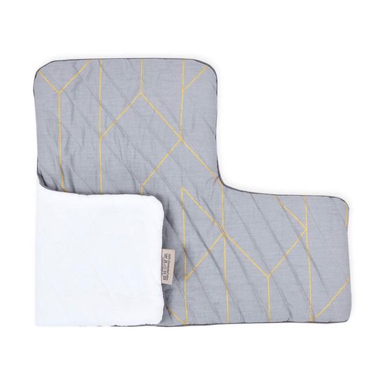 Kraftkids Seat cushion / seat reducer - with gold lines - gray