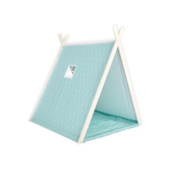 Kraftkids Tenda da gioco - con contorno di diamanti - Menta