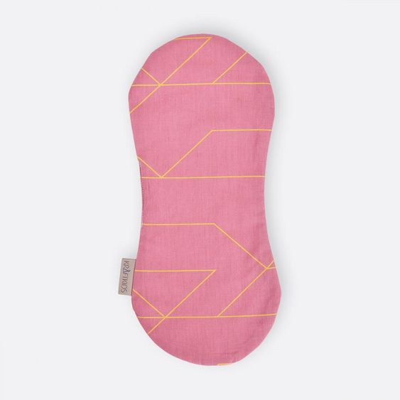 Kraftkids Spucktuch - mit Goldlinien - Rosa