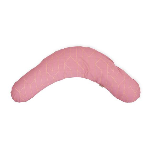 Kraftkids Stillkissen - mit Goldlinien - Rosa