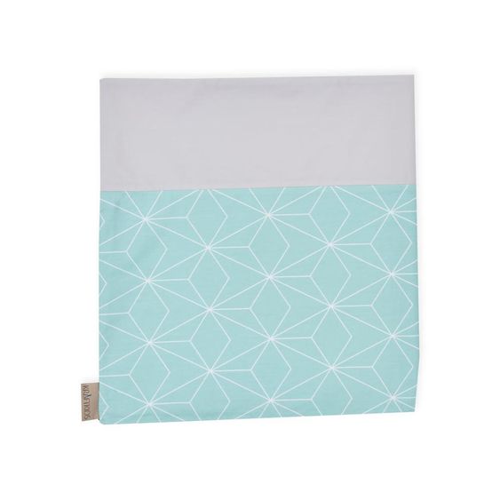 Kraftkids Stilltuch - mit Diamantenkontur - Mint