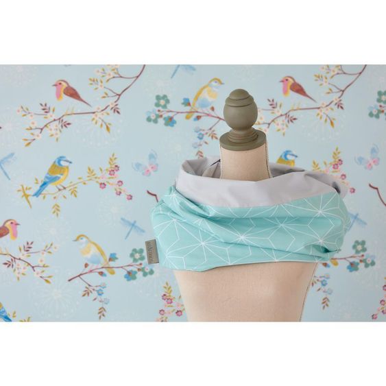 Kraftkids Stilltuch - mit Diamantenkontur - Mint