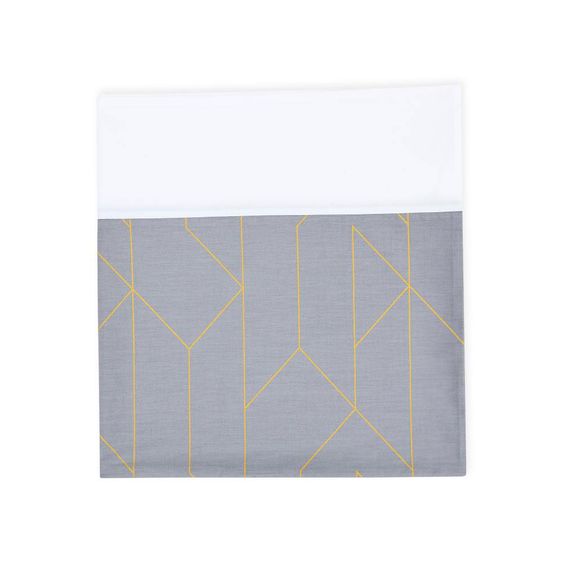 Kraftkids Stilltuch - mit Goldlinien - Grau
