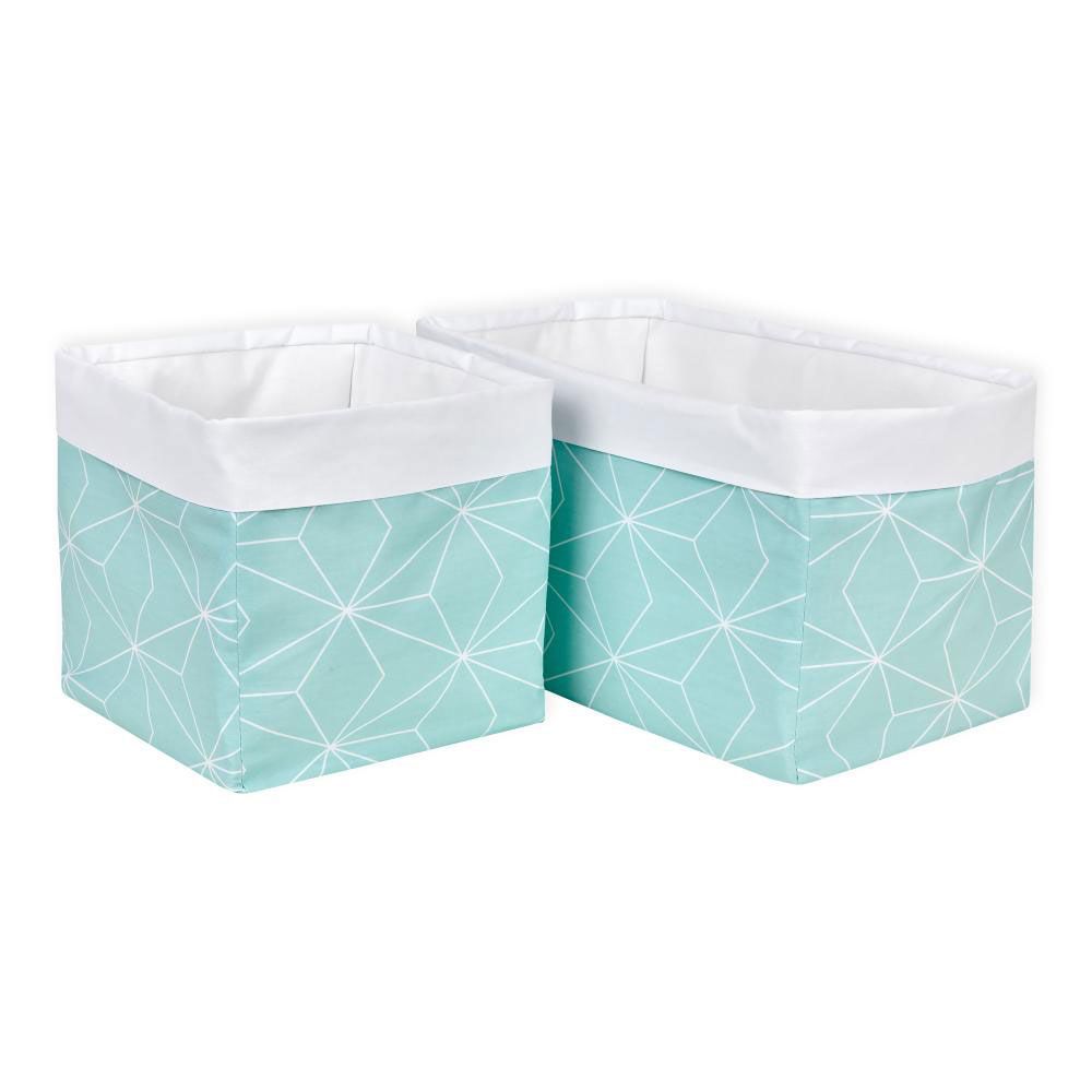 Kraftkids Utensilo klein - mit Diamantenkontur - Mint