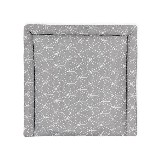 Kraftkids Changing mat 60 x 70 - with diamond contour - gray