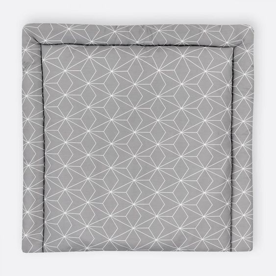 Kraftkids Changing mat 60 x 70 - with diamond contour - gray