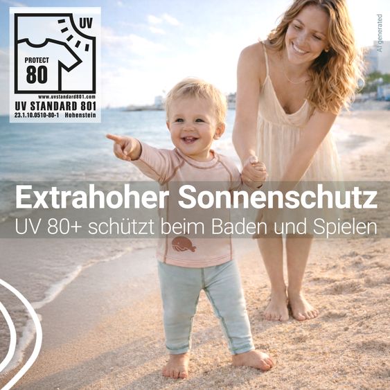 LaLoona Leggings da bagno con protezione UV - Verde chiaro - Taglia: 98