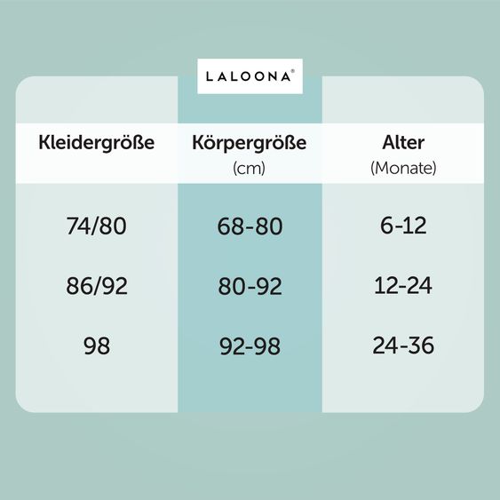 LaLoona Leggings da bagno con protezione UV - Verde chiaro - Taglia: 98