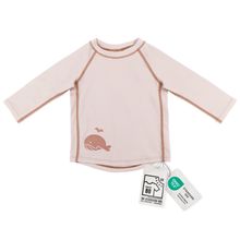 Bade-Shirt mit UV-Schutz - Wal - Rosé - Gr. 98